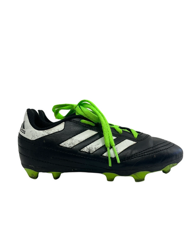 Used Adidas GOLETTO Soccer Cleats Black Youth 13.0 11692-S000150044