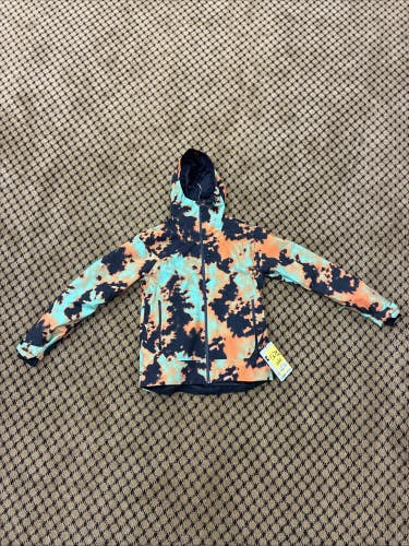 686 Gateway Shell Jacket Mens Size Medium NEW! Orange Nebula
