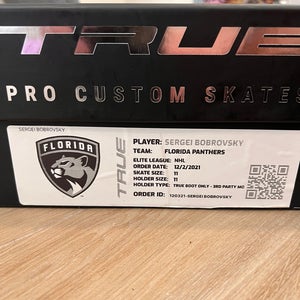 Sergei Bobrovsky True Custom Skates 11 (New)