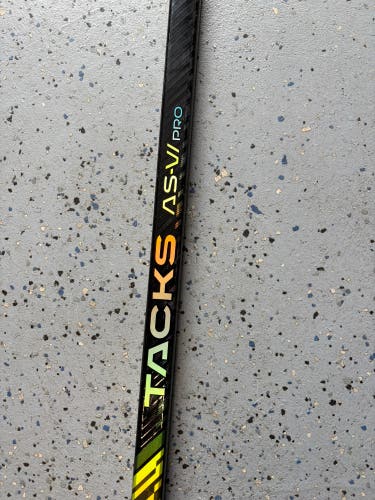 Intermediate CCM Tacks AS-VI Pro Left Hand Hockey Stick P29 55 Flex (Used)
