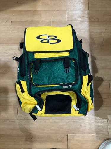 Green Boombah Superpack Bat Pack (Used)