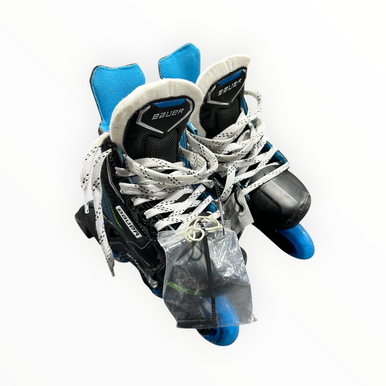 Used Bauer Roller Hockey Skates Black Adjustable 11375-S000376773