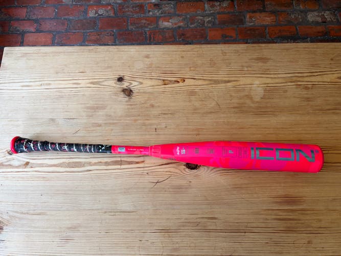 2025 Rawlings Icon Composite USSSA Certified Bat (-5) 25 oz 30" (Used)