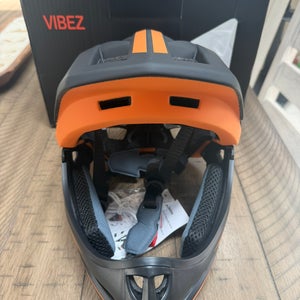 Black motocross helmet (New)