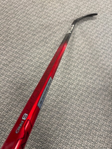 Senior Red CCM JetSpeed FT8 Pro Left Hand Hockey Stick P28+1/4 65 Flex (New)