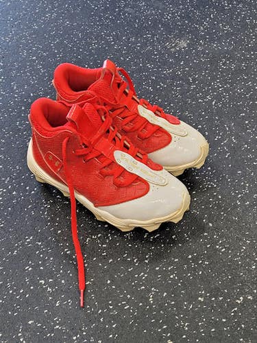 Used Under Armour BH SHOW BB/SB Cleats Red Junior 01 11849-S000039207