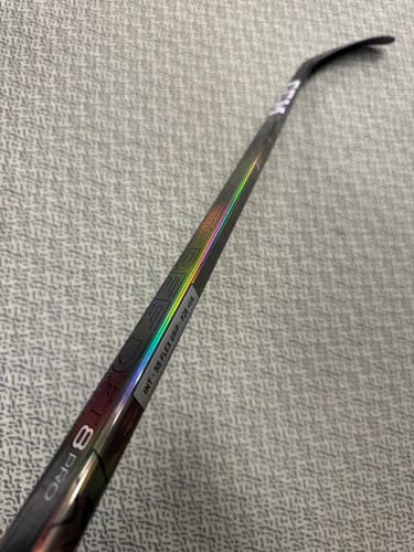 Intermediate Black CCM JetSpeed FT8 Pro Left Hand Hockey Stick P28+1/4 55 Flex (New)