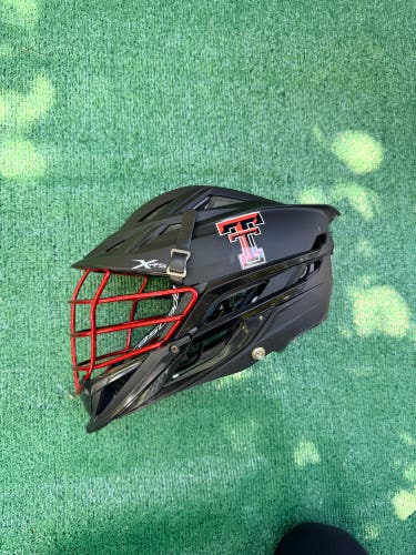 Black Texas Tech Cascade XRS Helmet (Used)