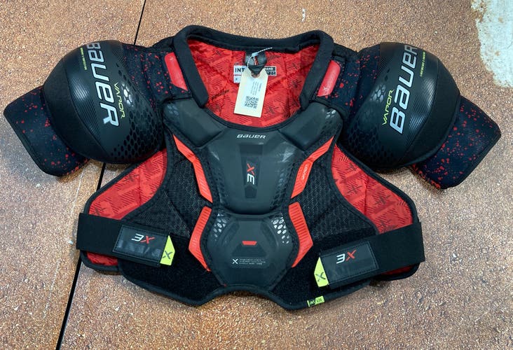 Used Intermediate Large Bauer Vapor 3X Shoulder Pads