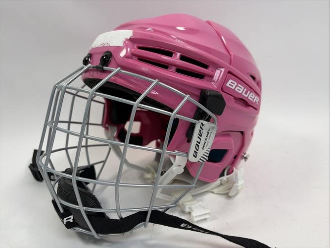 Bauer Prodigy Ice Hockey Helmet, Size Youth (6-6 5/8"), Pink