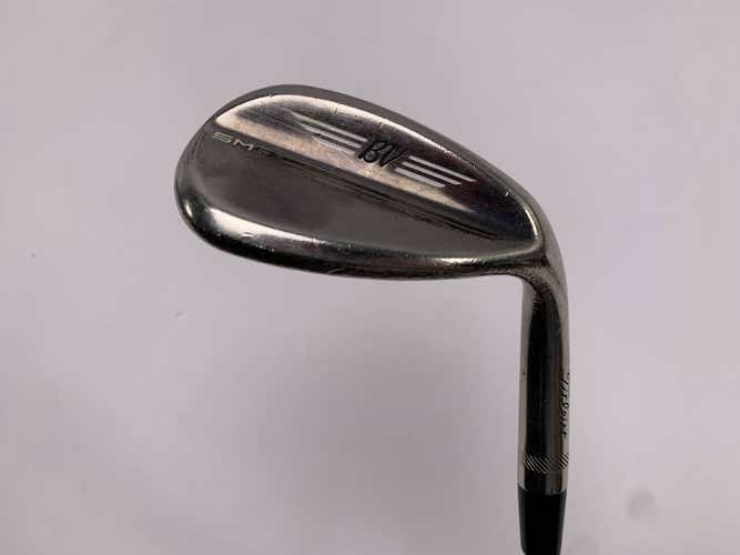 Titleist Vokey SM9 Brushed Steel Wedge 60* 10 Bounce S-Grind Wedge Steel Mens RH