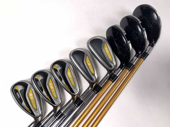 Adams Idea A5 OS Hybrid Iron Set 3H-5H-6-PW Regular Graphite & Steel Mens RH