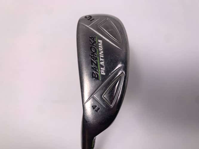 Tour Edge Bazooka Platinum Iron-Wood 9 Hybrid 41* 65g Senior Graphite Mens LH