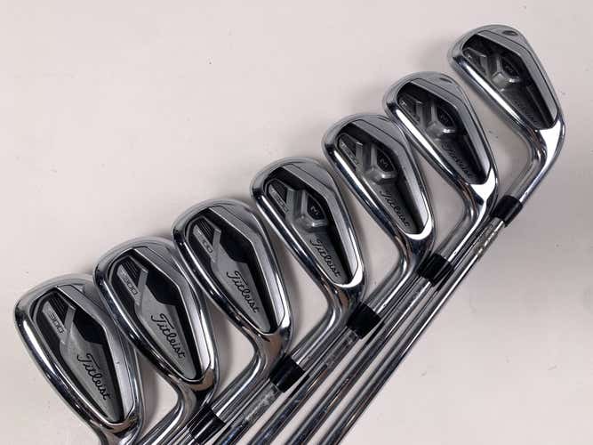 Titleist T300 2021 Iron Set 4-9+GW True Temper AMT Red R300 Regular RH