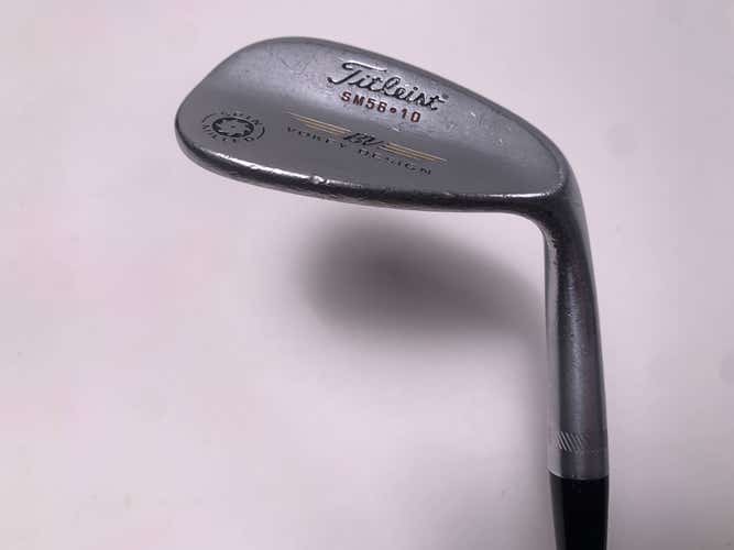 Titleist Vokey Spin Milled CC Chrome Wedge 56* 10 Bounce Wedge Steel Mens RH