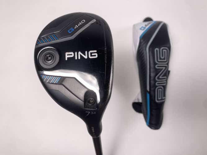 Ping G440 7 Hybrid 34* Alta CB Soft Regular 70g Senior Graphite Mens RH HC