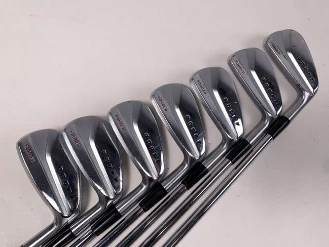 ON OFF Forged Iron Set 4-PW NS Pro Modus 3 Tour 105 Stiff Steel Mens RH