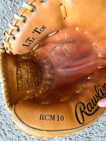 Rawlings RH Catcher's RCM 10 Lance Parrish Baseball Glove 34" Nice Glove