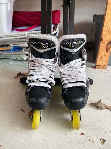 Bauer Vapor X3 Inline Skates Regular Width Size 7.5 (Used)