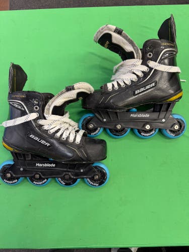 Senior Bauer Supreme One100 Inline Skates Regular Width Size 8 (Used)