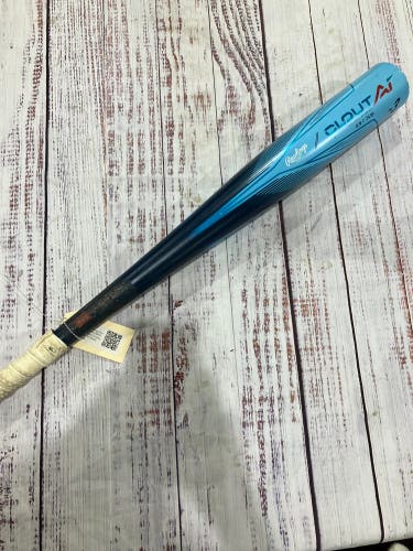 2024 Rawlings Clout AI Alloy Bat BBCOR Certified (-3) Alloy 29 oz 32" (Used)
