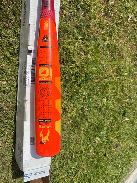 2025 Easton Hype Fire Composite USSSA Certified Bat (-10) 17 oz 27" (Used)