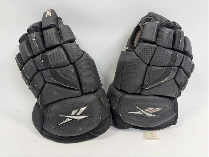 Reebok HG 6K Ice Hockey Gloves, 12", Black