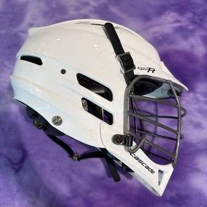 White Adult Cascade CPV-R Helmet (Used) S/M