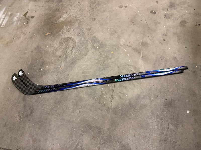 2 Pack Intermediate Bauer Vapor Flylite Left Hand Hockey Stick P28 65 Flex Pro Stock (New)