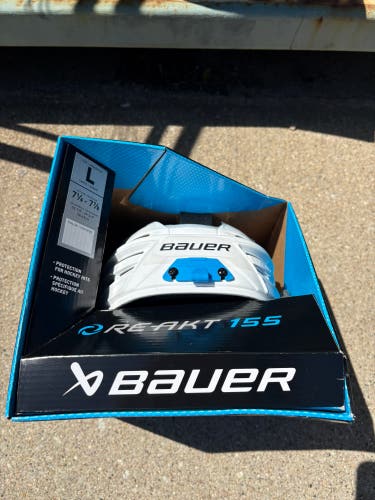 Large Bauer Re-Akt 155 Helmet Pro Stock (New)