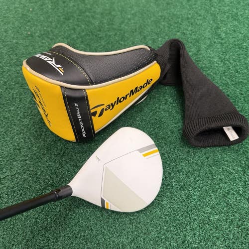 TaylorMade RBZ Stage 2 Fairway 3 Wood 15 RH Regular Flex Graphite Shaft w/HC