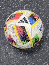 Used Adidas MLS PRO OFFICAL MATCH All Size Soccer Ball White 5 11849-S000038956