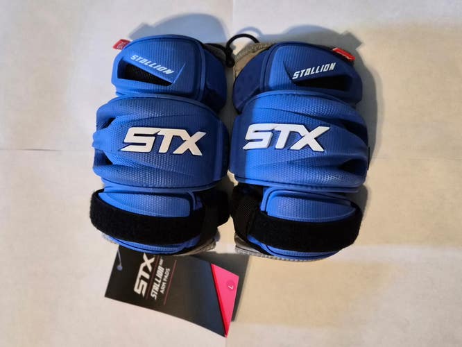 New Large Royal Blue STX Stallion 900 Arm Pads