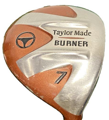TaylorMade Burner 7 Wood 21* RH S-90 Rifle Stiff Steel 42" New SuperStroke Grip
