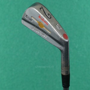 VINTAGE Wilson 1971 Staff Dynapower Button Back Single 2 Iron Steel Stiff *READ*