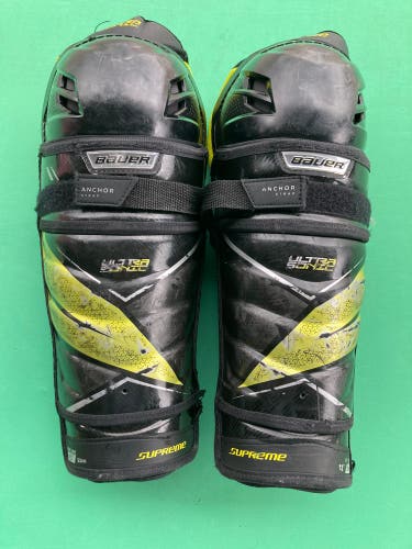 13" Intermediate Bauer Supreme Ultrasonic Shin Pads