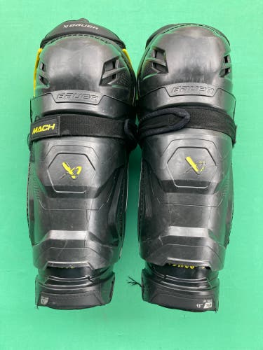 13" Intermediate Bauer Supreme Mach Shin Pads
