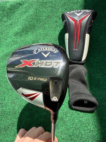 Callaway X Hot Pro 10.5° Driver RH (Regular) Project X PX V 5.5 Shaft (Used)