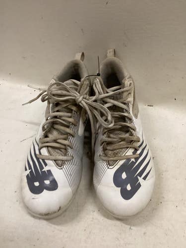 Used New Balance LAX Cleats Mens White Senior 6 11725-S000501099