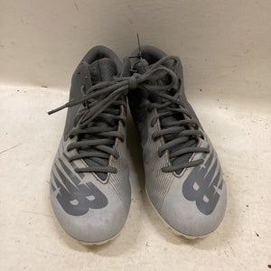 Used New Balance LAX Cleats Mens Grey Senior 7.5 11725-S000501097