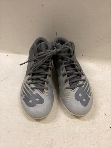 Used New Balance LAX Cleats Mens Grey Senior 7.5 11725-S000501097