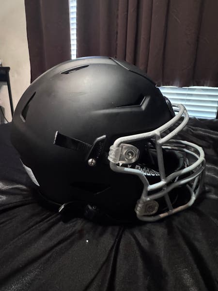 Riddell SpeedFlex Black Out - ADULT Matte Charcoal / Small