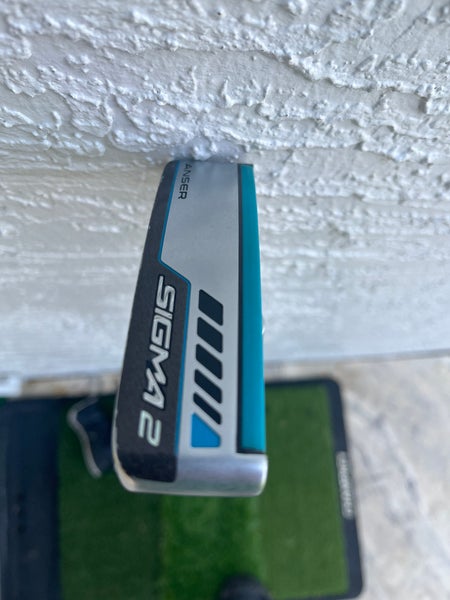 Ping Sigma 2 Anser Blade Right Handed Putter and cover Steel Shaft 35" Excellent used condition