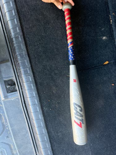 2021 Marucci CAT7 Alloy USSSA Certified Bat (-10) 16 oz 26" (Used)