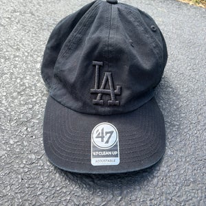 LA Dodgers Black 47 Brand Hat (New)
