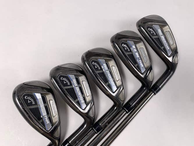 Callaway Big Bertha OS Iron Set 7-PW+SW UST Mamiya Recoil ES 450 F1 Ladies RH