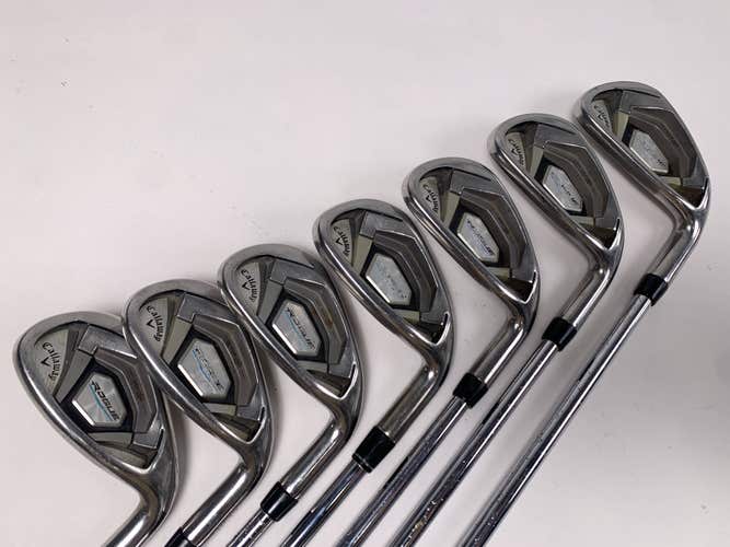 Callaway Rogue Iron Set 5-PW+GW True Temper XP 95 S300 Stiff Steel Mens RH