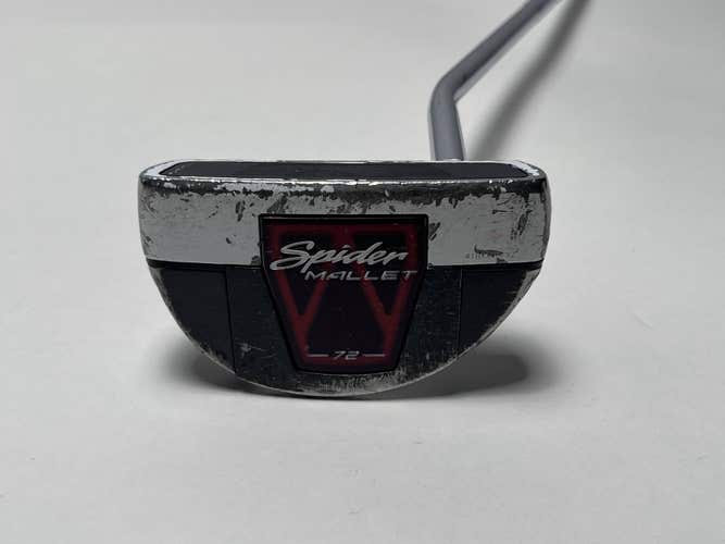 TaylorMade Spider Mallet 72 Putter 38" Mens RH - 17" SUperStroke