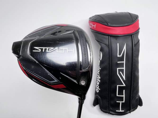 TaylorMade Stealth Driver 9* HZRDUS RDX Smoke 6.5 Black X-Stiff RH HC JumboMax