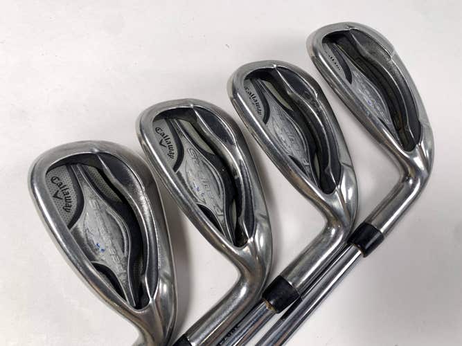 Callaway Steelhead XR Iron Set 7-PW True Temper Speed Step 85 Regular RH